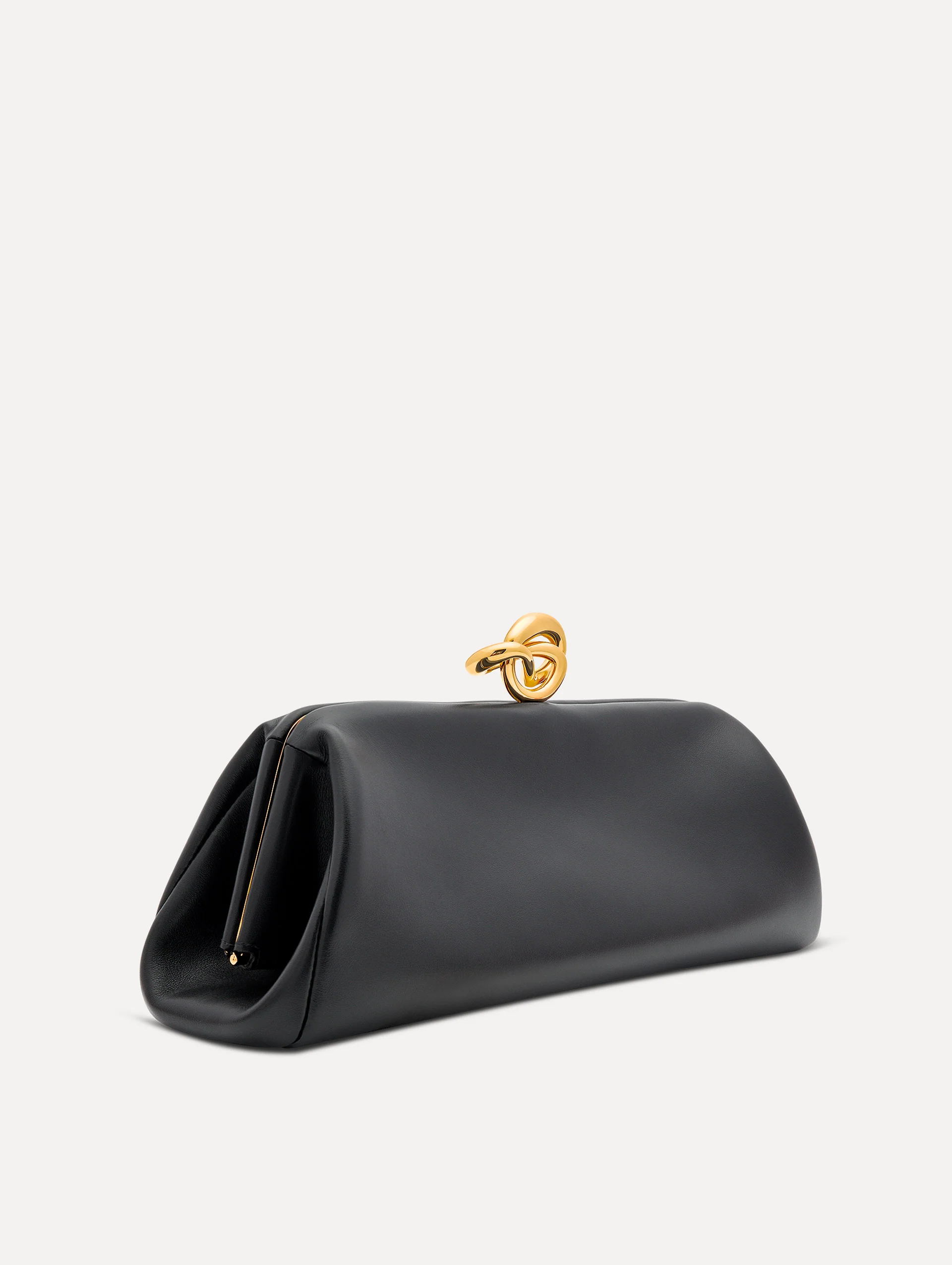 Luxury bag hardware and clutch - Amina Muaddi, designed by Elsa Sen