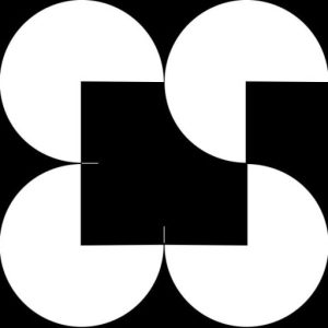 Elsa Sen logo designed by Elsa Sen black and white graphism